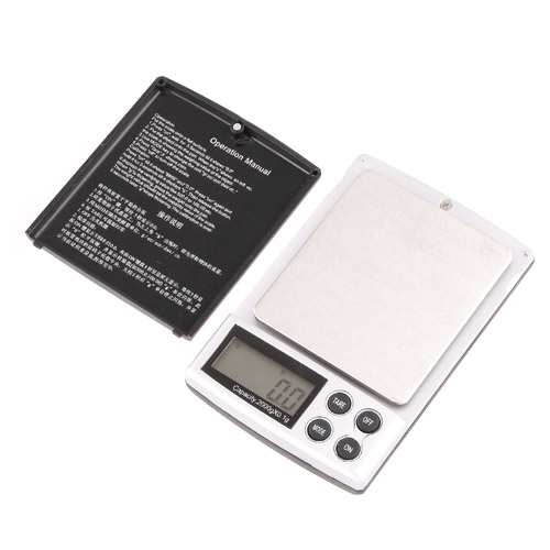 Professional Weights Balance 2000g 0.1g Digital Scale Pocket Electronic Jewelry Diamonds Scale Mini Weighing Scales LCD Display