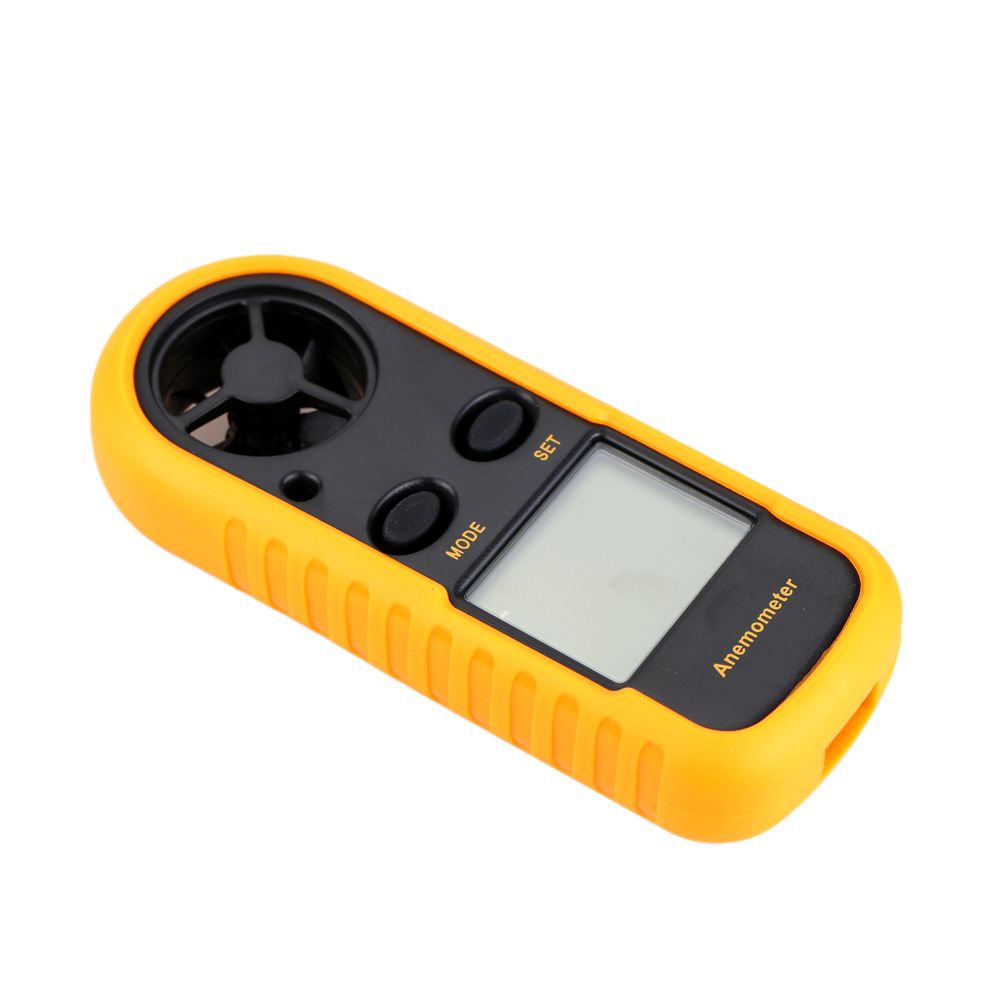 Portable Digital Anemometer Handheld Electronic Wind Speed Air Volume Measuring Meter LCD Display with Backlight