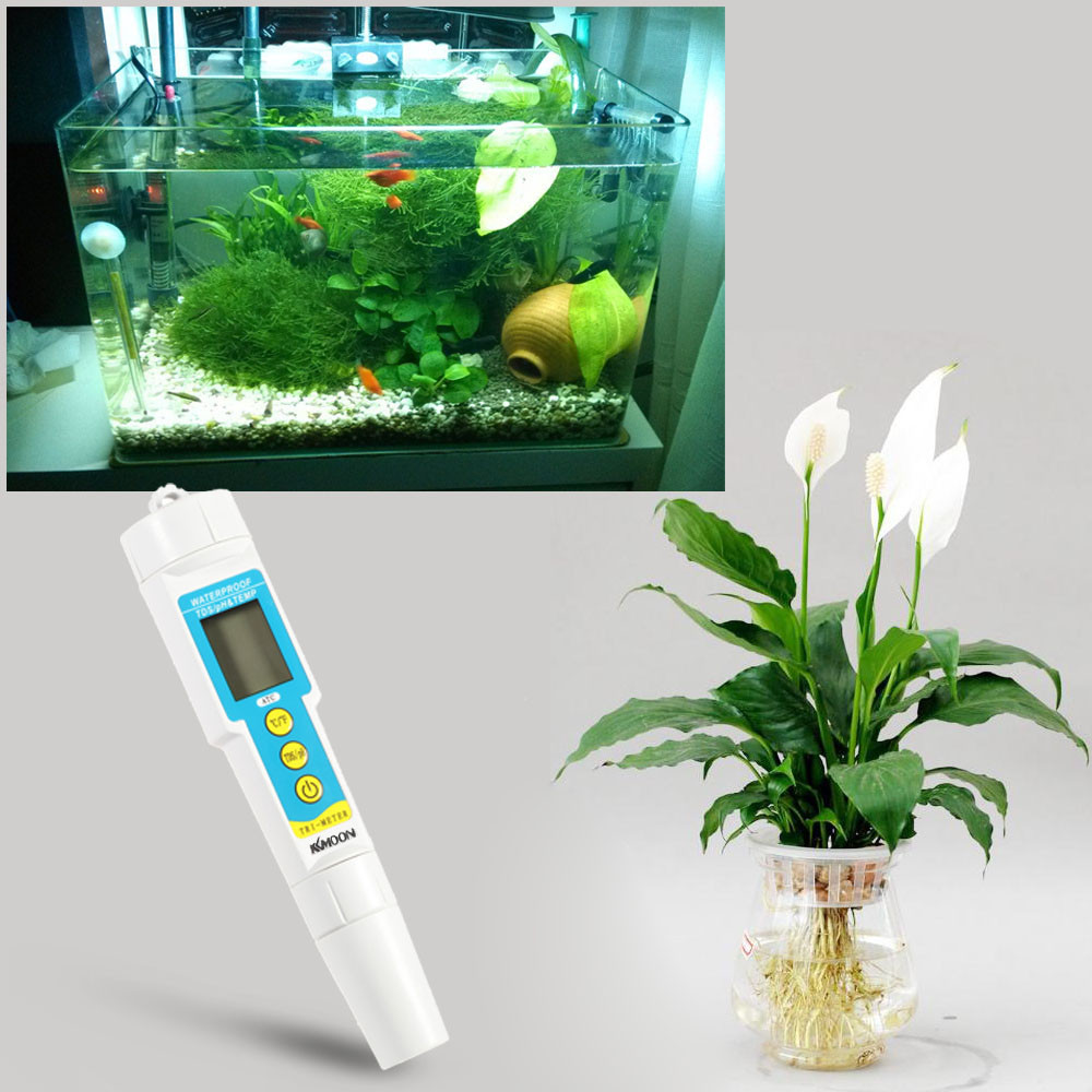 3 in 1 Water Quality Tester Drink Water Quality Analyser TDS PH Meter for Aquarium Multi parameter Water pH Monitor Acidometer