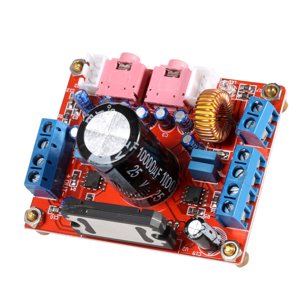 TDA7850 Car Audio Power Amplifier Board Stereo 4x50W with BA3121 Denoiser DC 12V