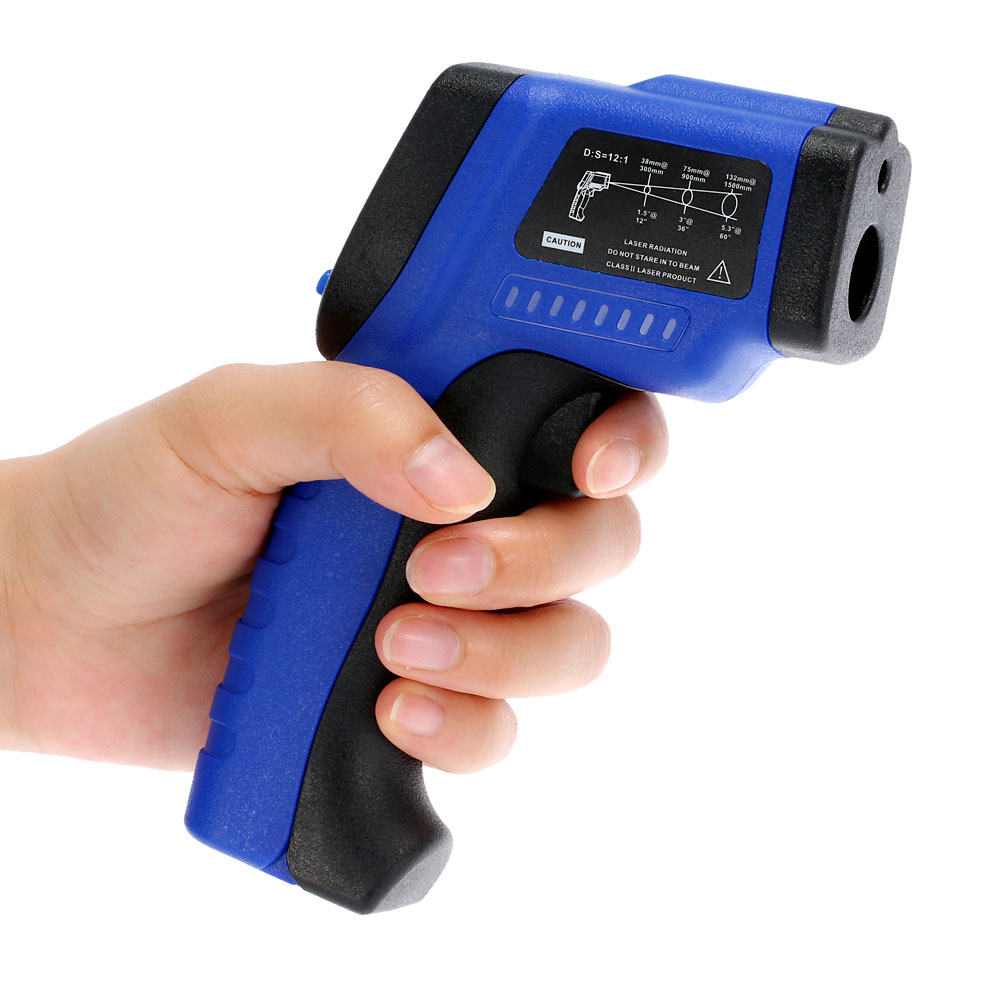 Handheld LCD Laser IR Infrared Thermometer Non Contact Digital termometro Diagnostic tool Temperature Tester Pyrometer 50C~420C