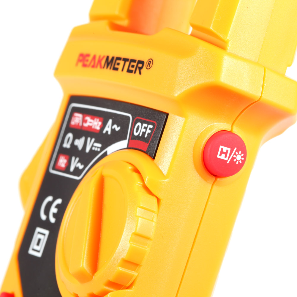 Smart Electrician Diagnostic tool Digital AC Current Tongs Clamp Meter LCD Multimeter Voltage Resistance Continuity Measurer