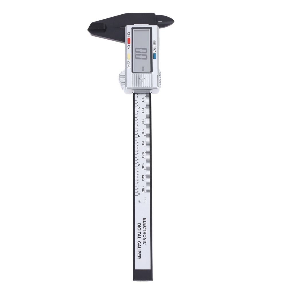 6 professional Digital Gauge Vernier Caliper Fiberglass Electronic Callipers feeler gauge LCD paquimetro 150mm Measuring Tool