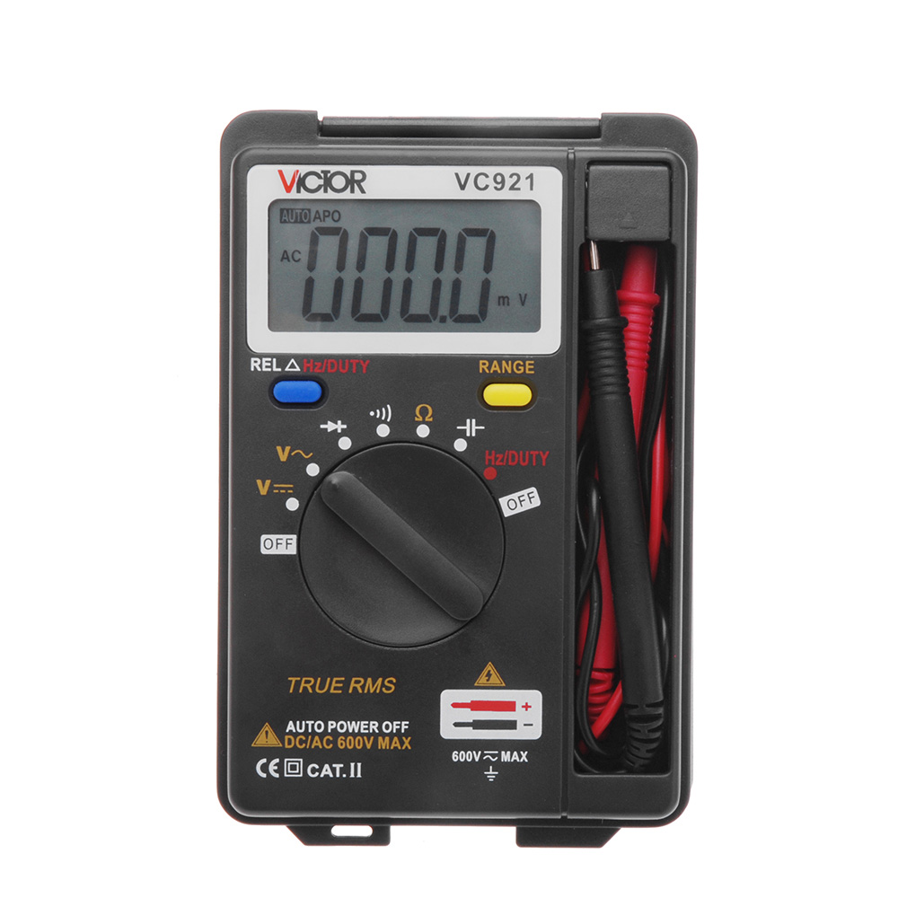 Digital Multimeter DC AC Voltage Tester Current Tongs Resistance Capacitance Diode Frequency tester Diagnostic tool LCD Display