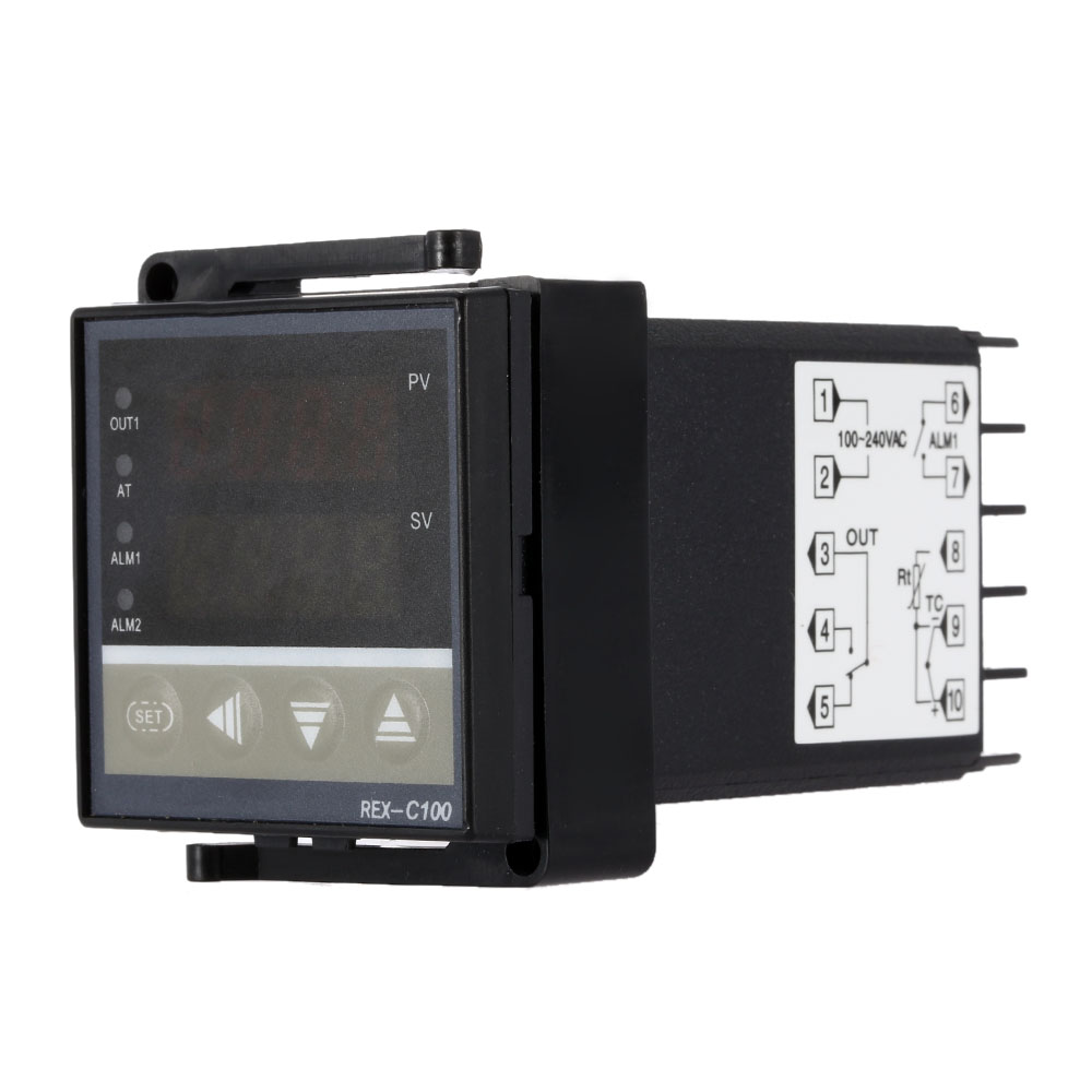 Digital Temperature Controller LED PID thermal regulator Thermostat Thermometer Temperature sensor meter termometro digitale
