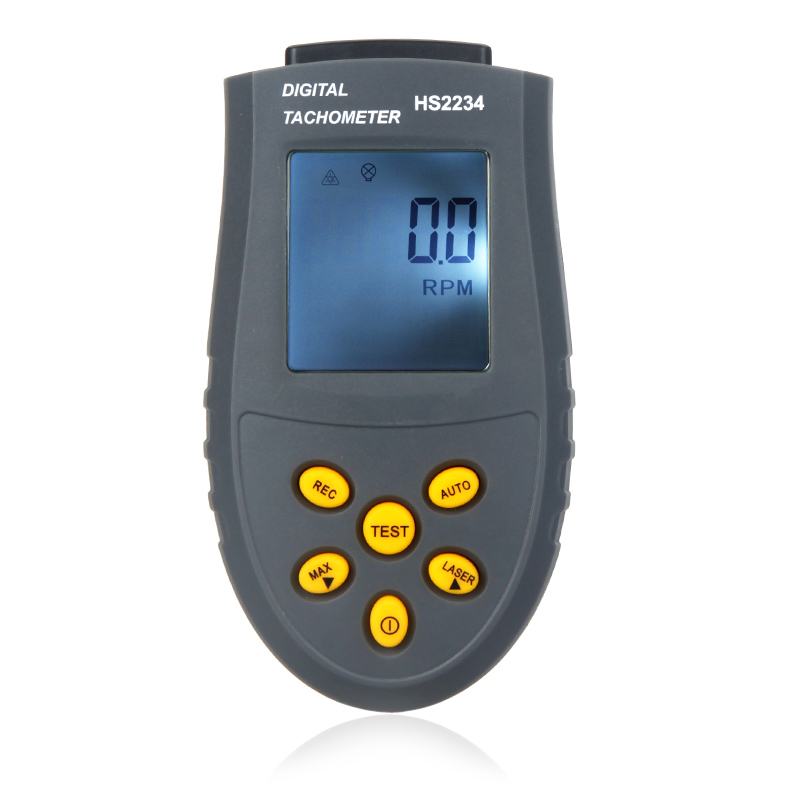 Digital Laser Tachometer LCD anemometer RPM Tester Small Engine Motor Wind Speed Gauge Non contact wholesale
