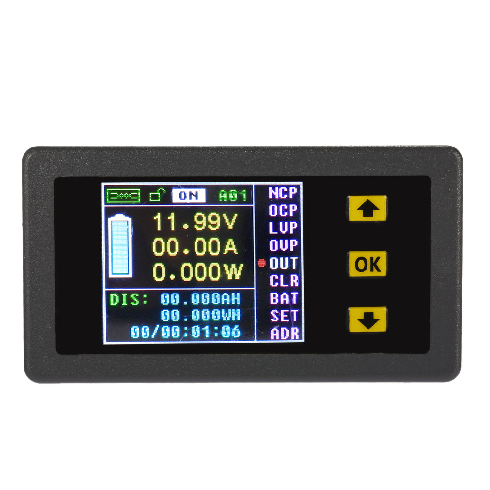 Digital Ammeter Voltmeter Coulomb Counter Wireless Voltage Current Tester Power Meter Bi directional DC 0.01 120VDiagnostic tool
