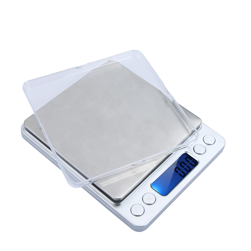 2000g 0.1g Mini Balance Portable Digital Scale weights Jewelry Electronic Scale pocket pesas Weighing luggage scale Platform