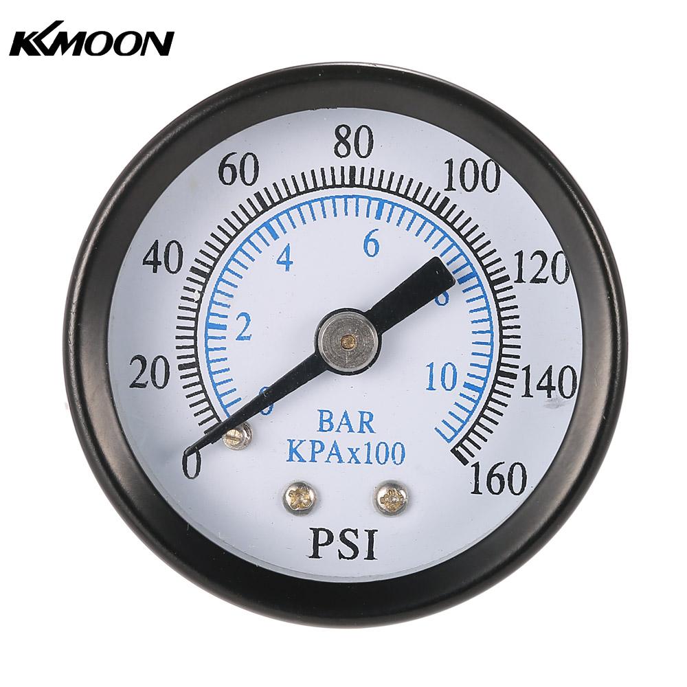 manometer Water Pressure Dial Hydraulic Pressure Gauge Meter Manometer 1 8 NPT Thread manometre pression 40mm 0~160psi 0~10bar