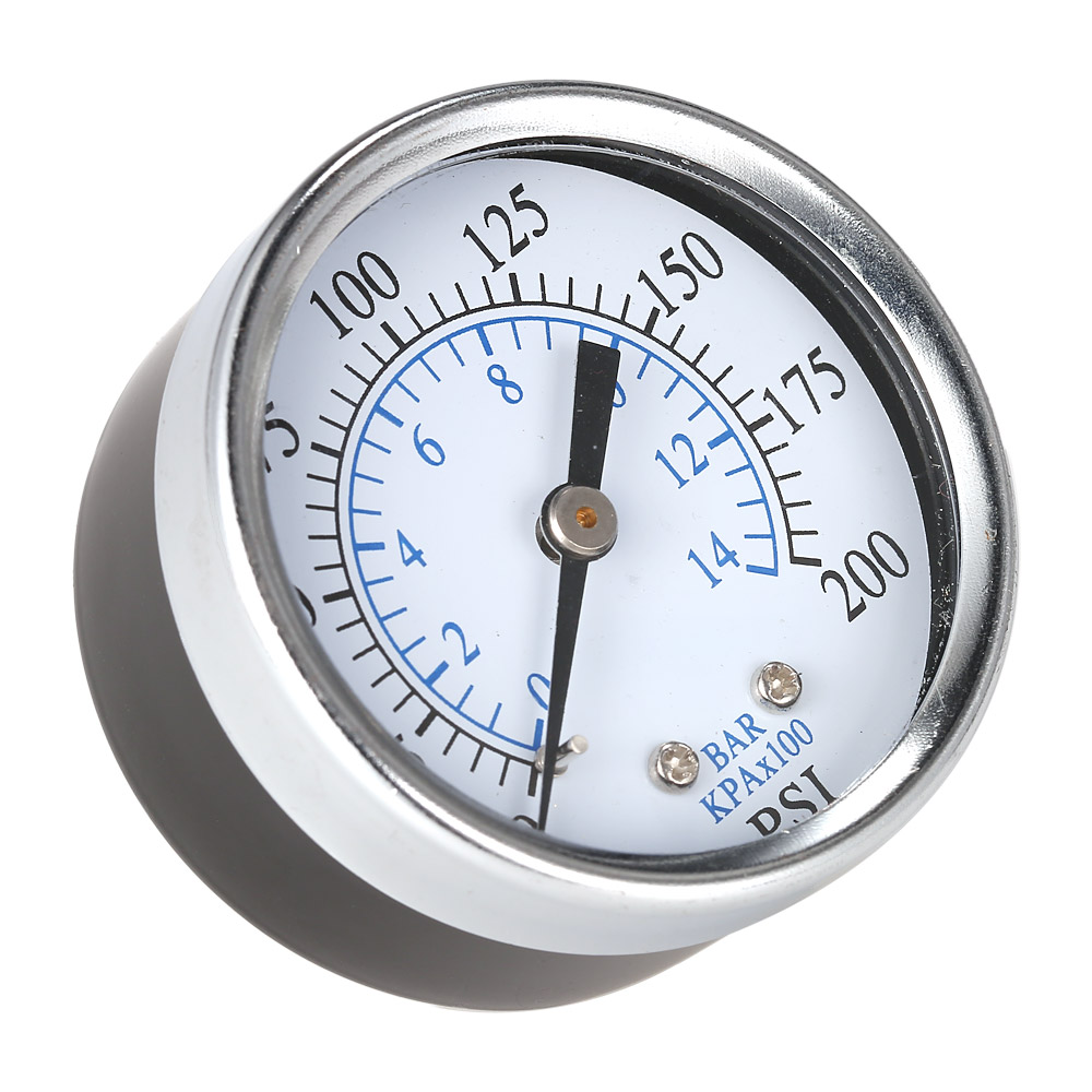 manometer Water Pressure Dial Hydraulic Pressure Gauge Meter Manometer 1 4 NPT Thread 50mm 0~200psi 0~14bar manometre pression