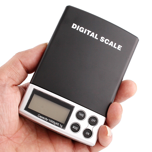 1000gx0.1g Mini Digital Electronic Scales Balance Professional Jewelry Pocket Scale Food Weight Weighting Scales Tools