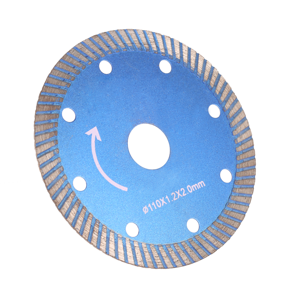 110x1.2x20mm Diamond Cutting Disc Saw Blade Continuous Turbo Rotary Tools mini Circular Saw Blades Cutting Discs Mandrel Cutoff