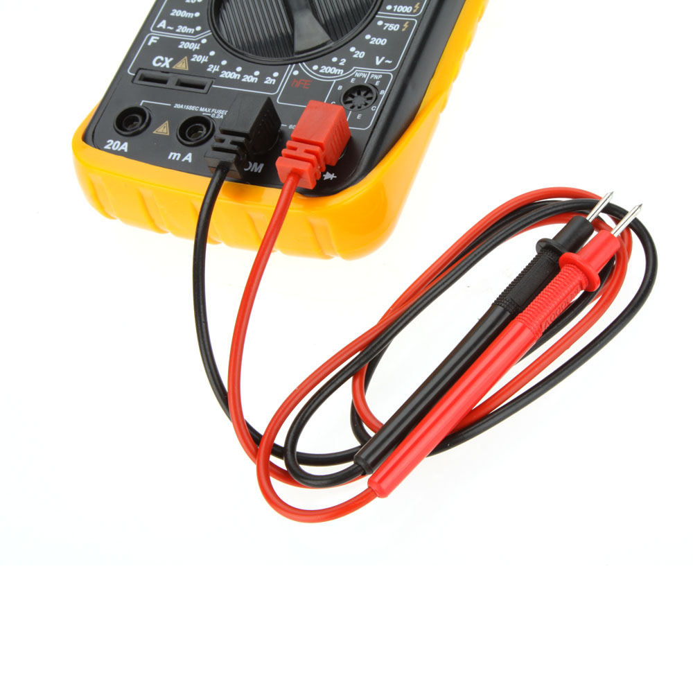 Digital Multimeter High Accuracy Amp Meter Handheld Megohmmeter DMM Capacitance Voltage Current hFE Tester Diagnostic tool