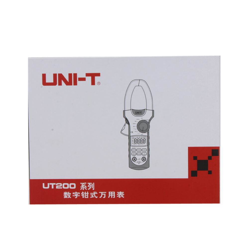 UNI T UT208 True RMS 6600 Count Inrush Current Digital Clamp Multimeters W Temperature amp; Frequency Test