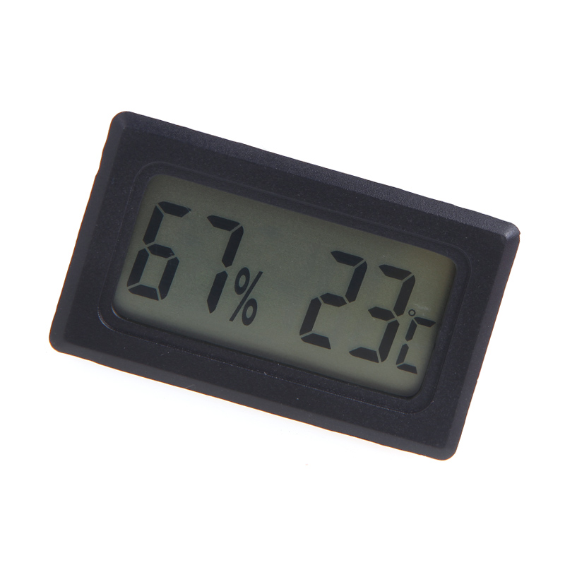 Digital LCD Thermometer Hygrometer Humidity Temperature Meter Indoor Temperature Instrument Practical weather station tester