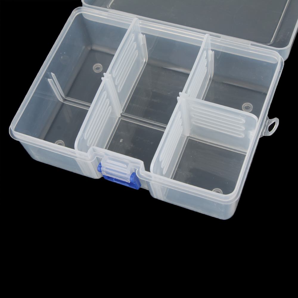 Small Size Freege Tool Box F 170 Multi function 6.5in Plastic Tool Storage Box Durable Bags Tool Case w Adjustable Tray