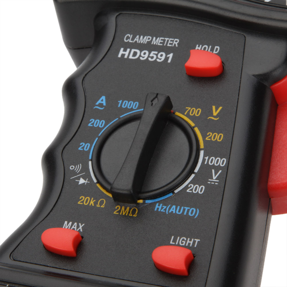 HD HD9591 Digital Clamp Meters Ammeter Voltmeter Ohmmeter Frequency Test multimetros multimetr multitester medidor dijital