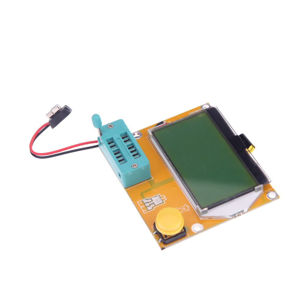 LCD Backlight ESR Meter LCR led Transistor Tester Diode Triode Capacitance Diagnostic tool MOS PNP NPN 128x64 Electronic DIY Kit