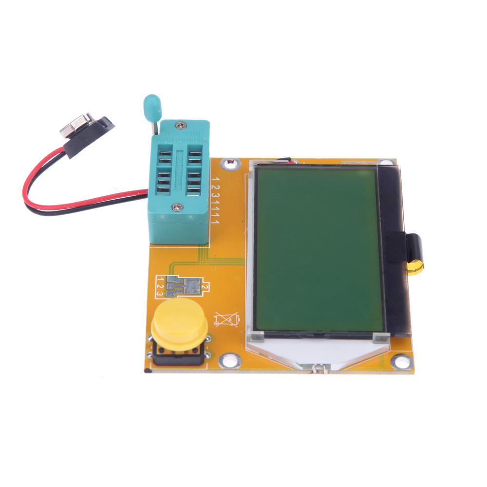 128x64 LCD ESR Meter LCR led Transistor Tester Diode Triode Capacitance Diagnostic tool MOS PNP NPN fun Electronic DIY Kit