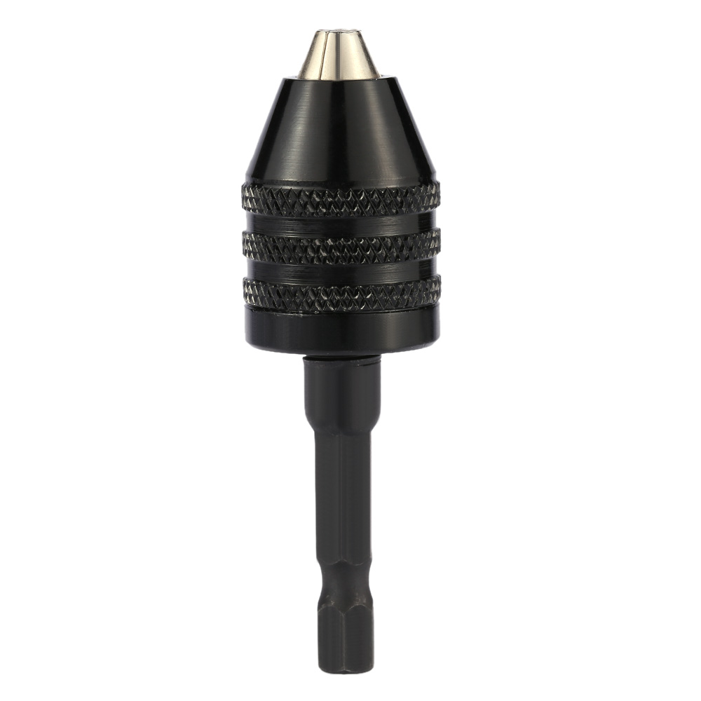 Mini Portable Electric Grinder Drill Chuck with 6.35mm Hexagonal Shank Universal Drill Bit Converter Power hand tool Accessories