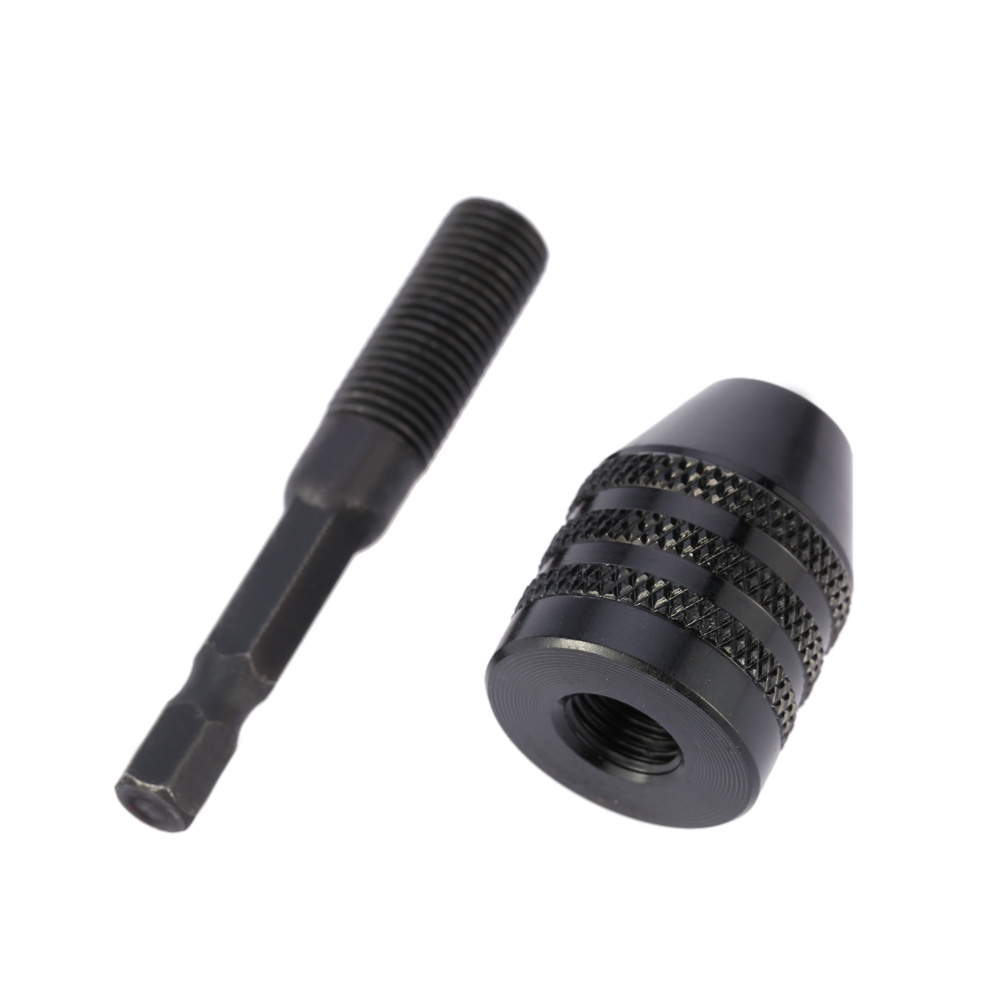 0.3 3.6mm Mini Portable Electric Grinder Drill Chuck with 6.35mm Hexagonal Shank Universal Drill Bit Converter Great Power tools