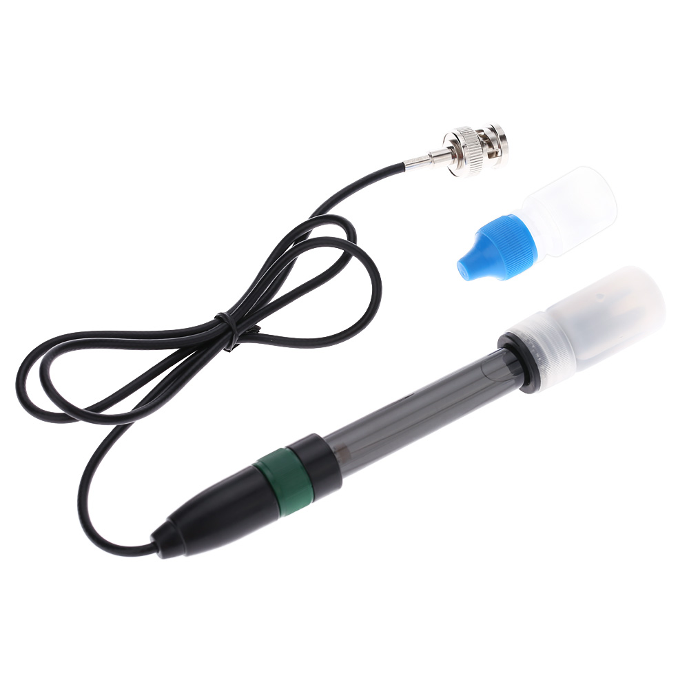Mini Professional ph meter Laboratory Electrode Aquarium Hydroponic Laboratory pH Electrode Probe BNC Controller Meter Connector