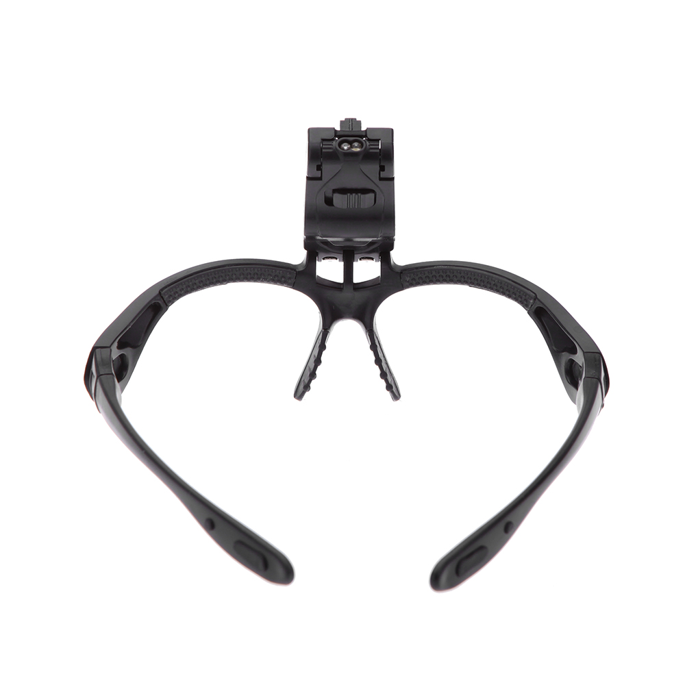 1.0X 3.5X Bracket Headband Magnifier Loupe Magnifying Glasses with 2 LED Lights Lamp Eye Magnification Goggles Tool lupa 5 Lens