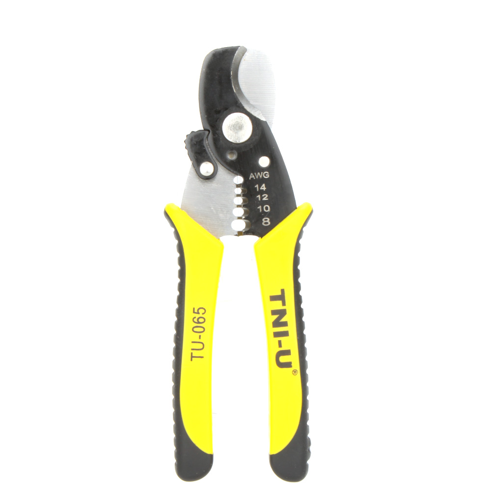TU 065 High Quality Wire Stripper Milling Tooth Wire Stripper Cutter Peeling Pliers Professional Electricians Repair Tools
