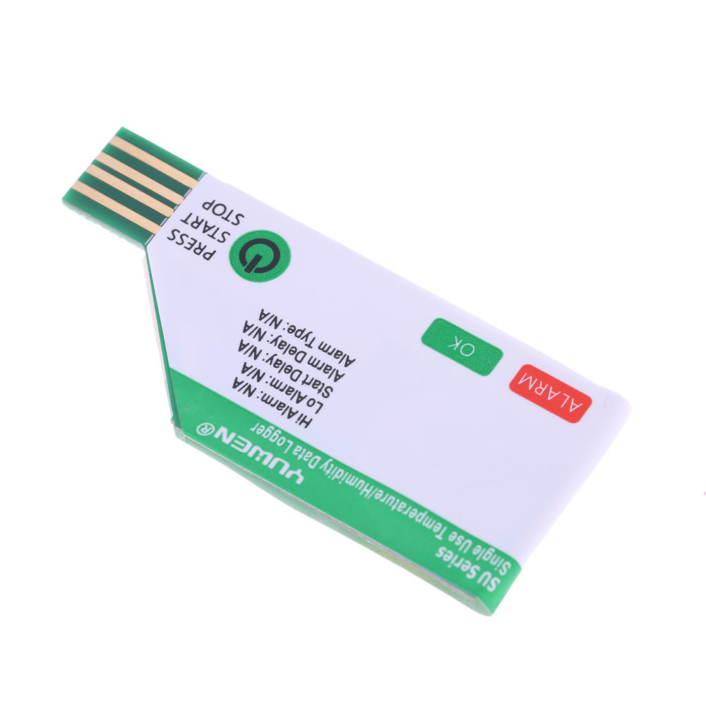 30 Days Disposable Single Use Thermometer Mini USB termometroTemperature Data Logger Recorder Cold Chain Thermometer