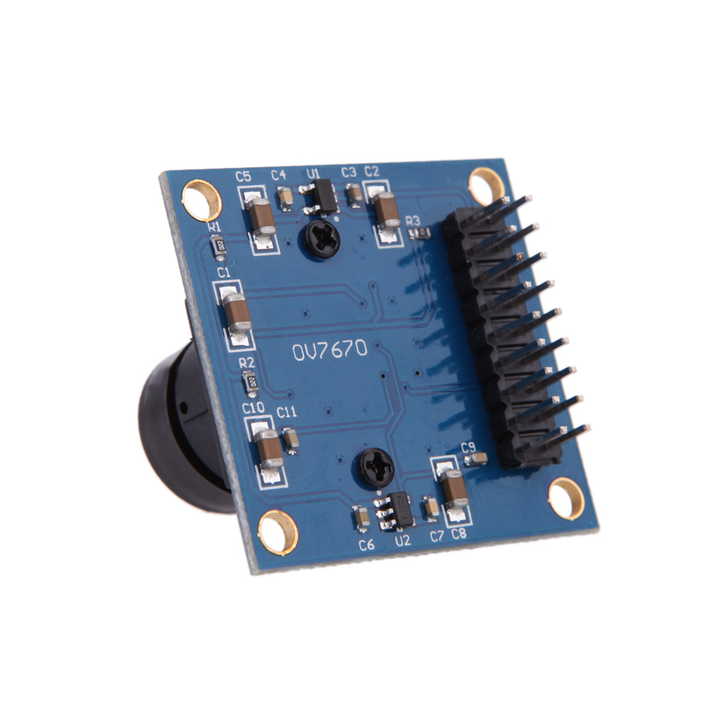 VGA OV7670 CMOS Camera Module Lens 640x480 SCCB Compatible W I2C Interface for Arduino