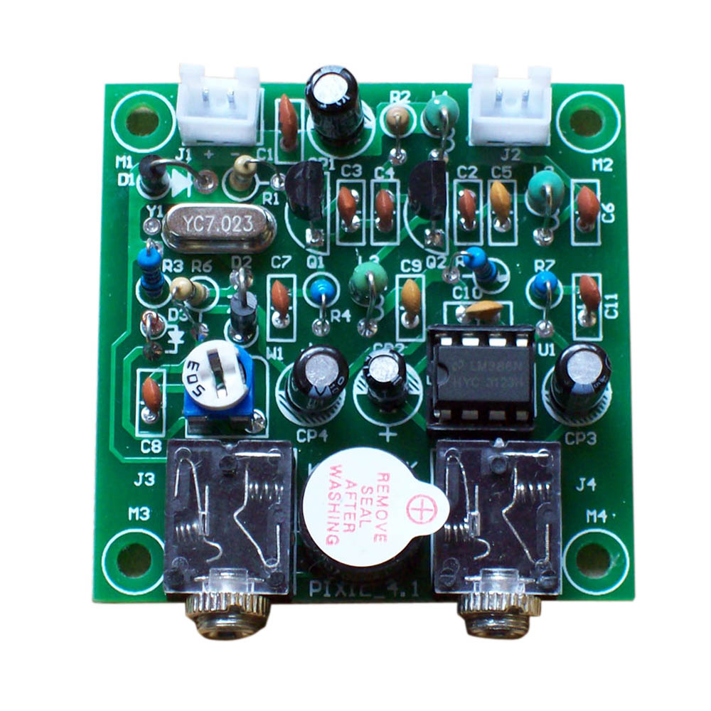 Fine DIY Transceiver Kit 7.023MHz DIY PIXIE Kit CW Short Wave Ham Radio Telegraph Transceiver Transmitter Receiver electronics