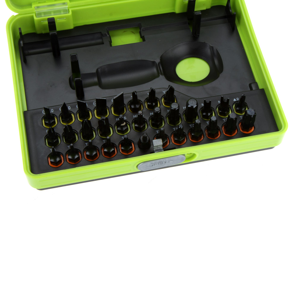 Durable NO.8923 34 in 1 Multi Purpose Precision Screwdriver Set Cell Phone PC Notebook TV Repair Hand Tool Kit