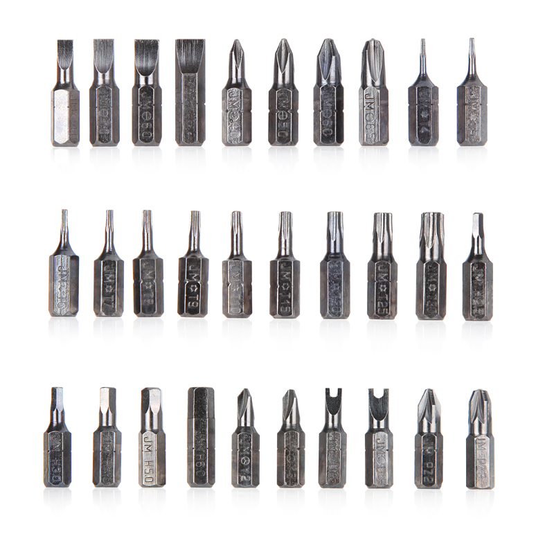 31 in 1 Interchangeable screwdriver set Professional Versatile Hardware Screw Driver Tool Kit Multi tool with Carry Box