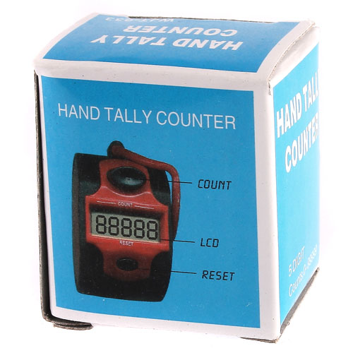 5 Digit Digital Electronic LCD Hand Golf Tally Counter the Pocket Hours Machine Mini Count Meter Dropshipping