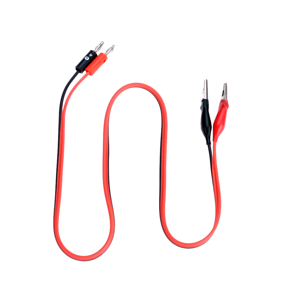 10A High Quality Banana Plug to Alligator Clip DC regulated power supply output cable Connecting Line