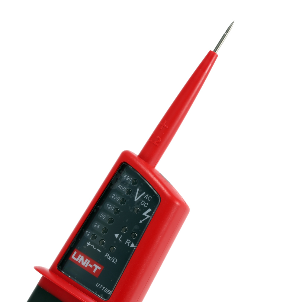UNI T Multifunctional Voltage Tester Automatic Voltage Diagnostic tool Single Pole Detection Phase Rotation Continuity Test