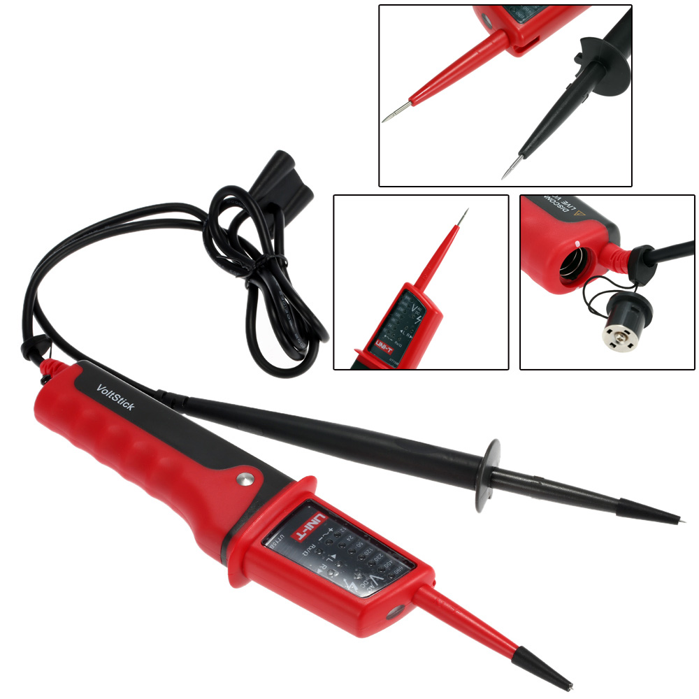 UNI T Multifunctional Voltage Tester Automatic Voltage Diagnostic tool Single Pole Detection Phase Rotation Continuity Test