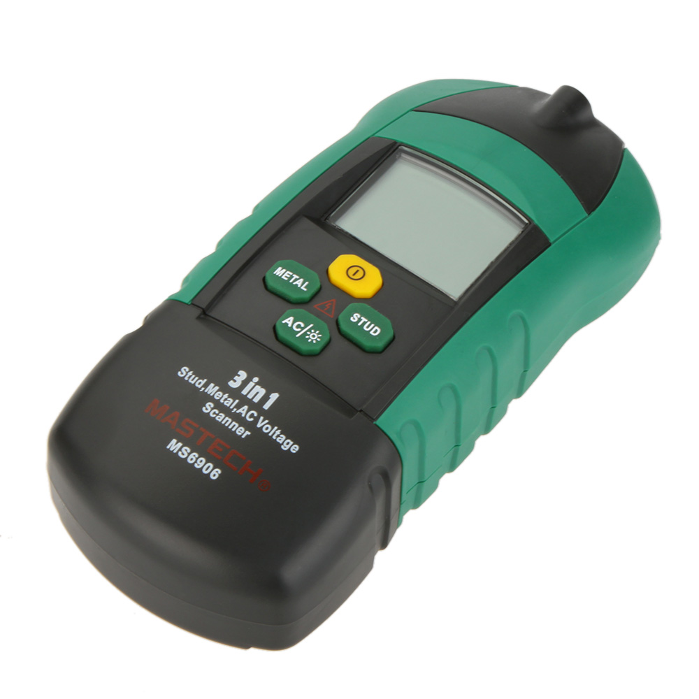 MASTECH MS6906 3 in1 Feeler Gauge Stud Metal AC Voltage Voltmeter Scanner Paint Thickness Tester Gauge Diagnostic tool
