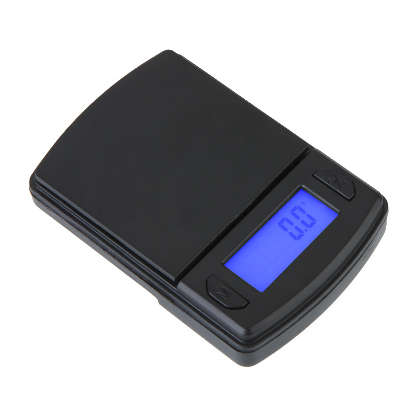 600g x 0.1g Mini Digital Scale Accurate Jewelry Gold Diamond Scale Electronic Scales Weight Balance LCD Display Blue Back lit