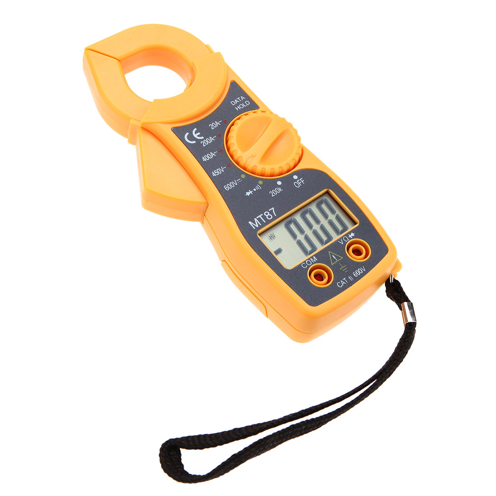 Digits LCD multimeter Digital Clamp Meter Voltmeter Ammeter Ohmmeter Diode Continuity Tester Data Hold diagnostic tool