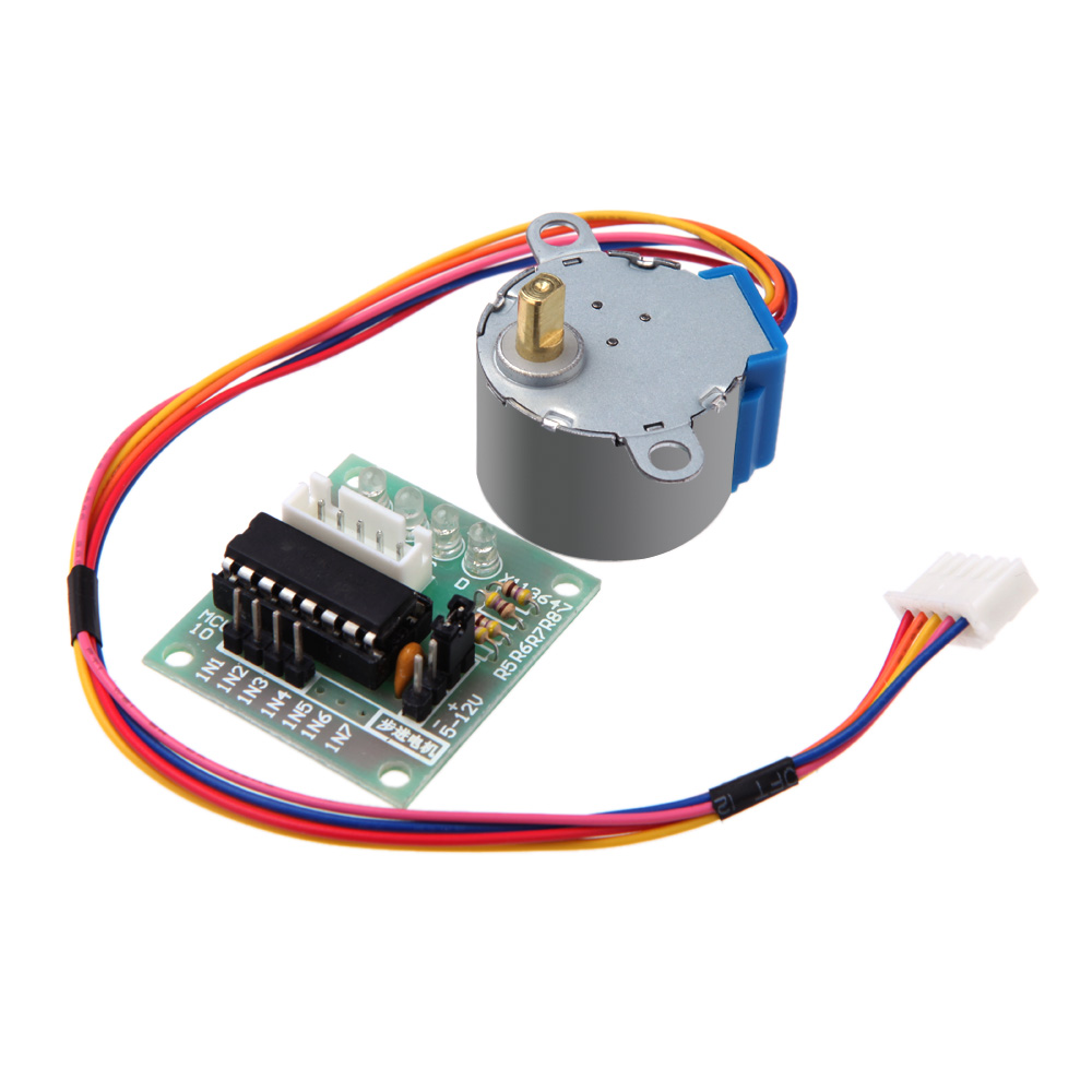 5V 4 Phase Stepper Step Motor + Driver Board ULN2003 for Arduino with drive Test Module Machinery Board Tools