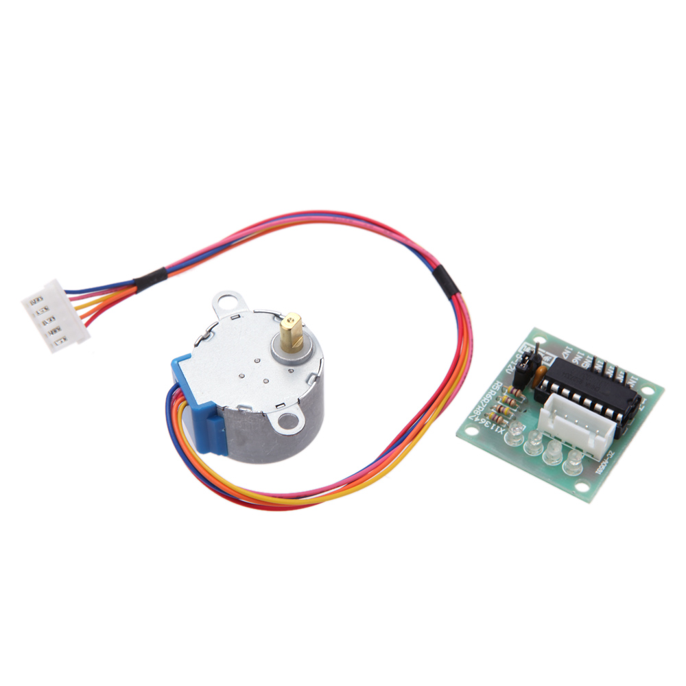 5V 4 Phase Stepper Step Motor + Driver Board ULN2003 for Arduino with drive Test Module Machinery Board Tools