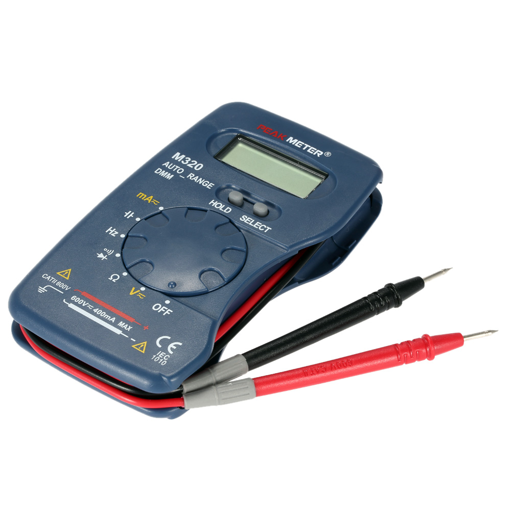 M320 Digital Multimeter AC DC Voltage Current Resistance Diagnostic tool Frequency Capacitance Measurer Diode Continuity Tester