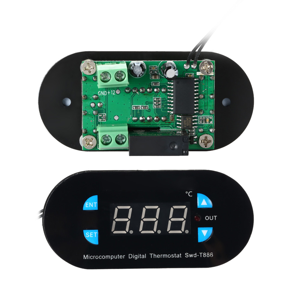 Digital Temperature Controller mini thermal regulator Thermostat Thermometer Heat Control estacion metereologica termometro