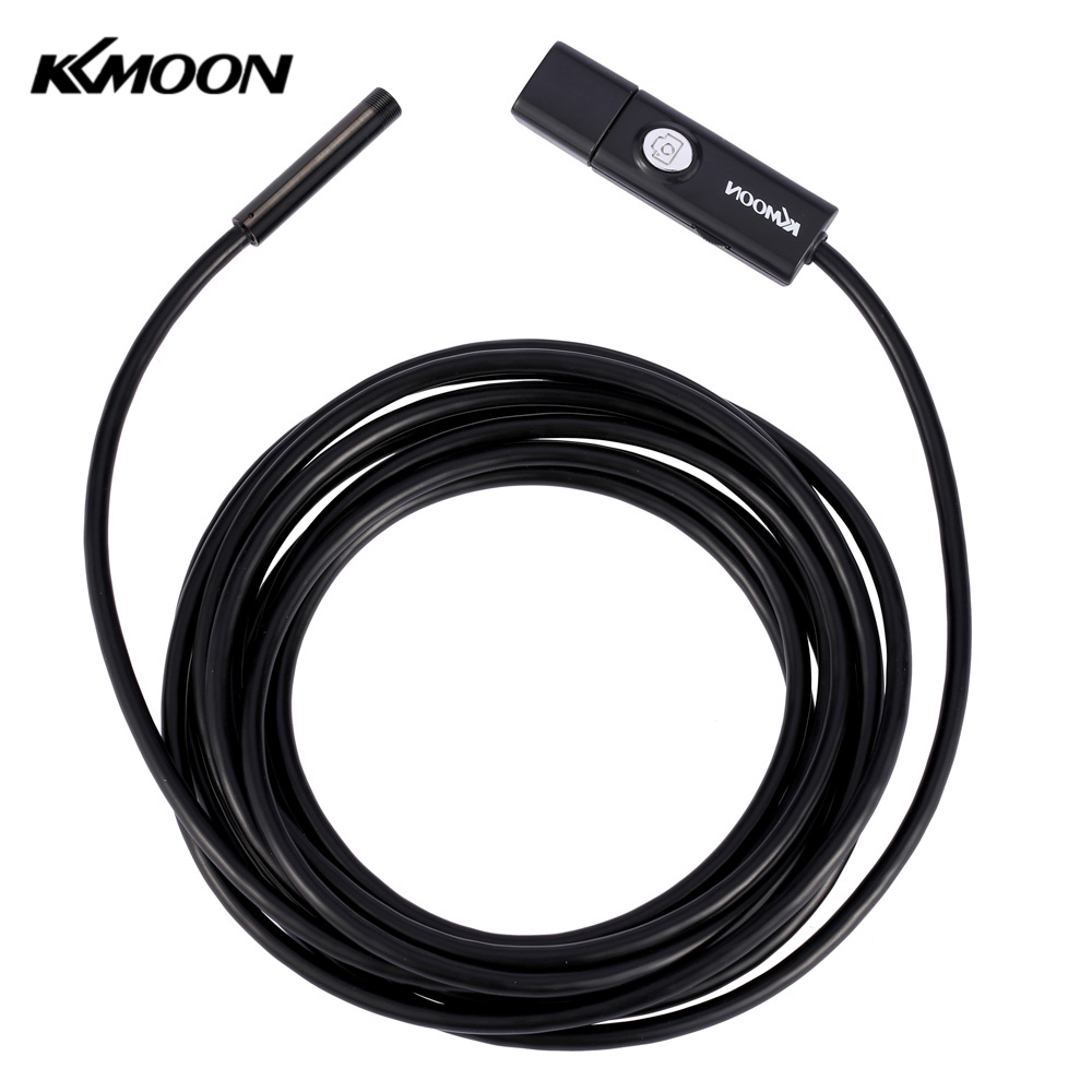 2 in 1 Micro USB Endoscope 7mm 3.5m 6 LED Adjustable Brightness Waterproof Borescope Inspection Camera for Android Phones PC