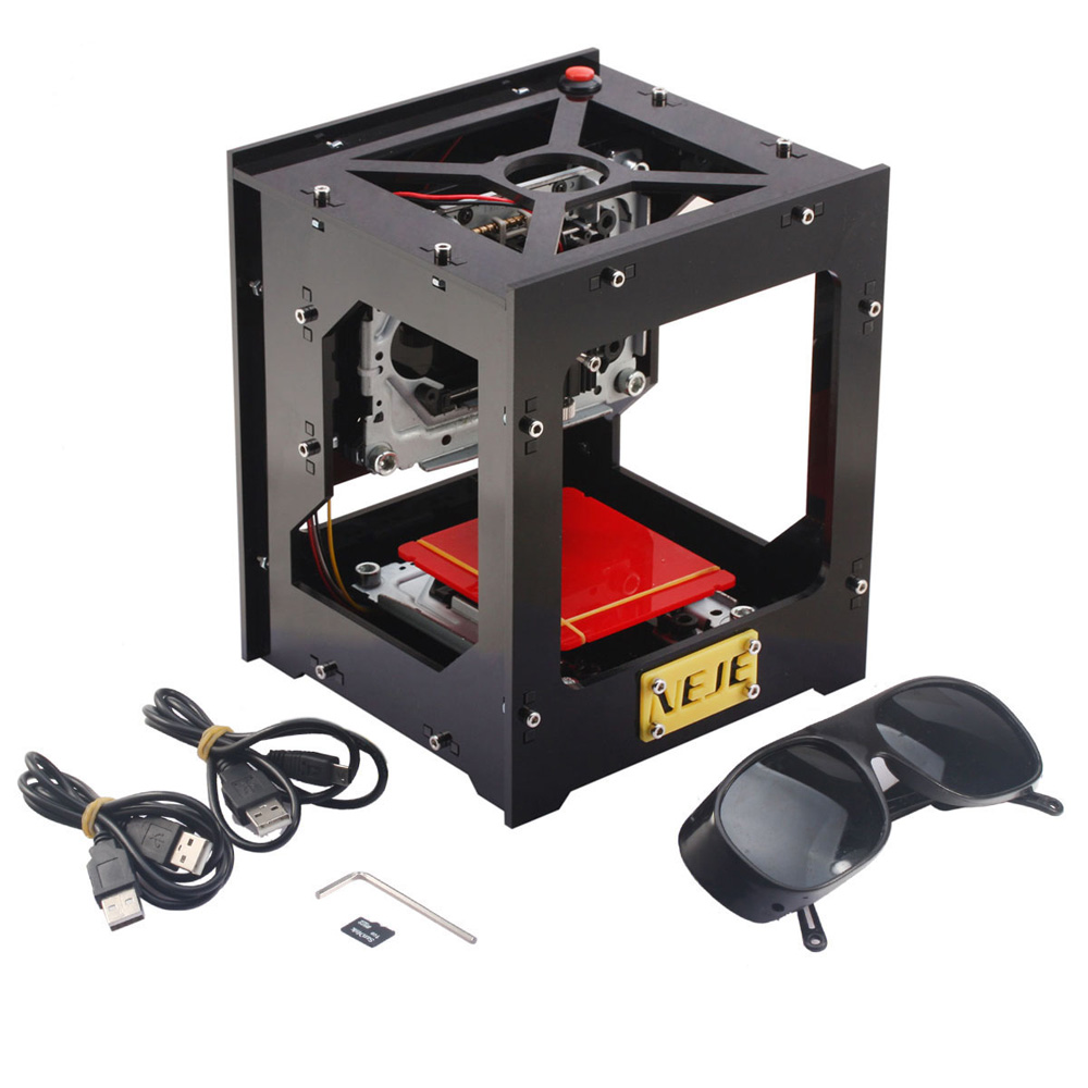 NEJE Mini USB Laser Engraver Carver Automatic DIY Print Engraving Carving Machine Off line Operation with Protective Glasses