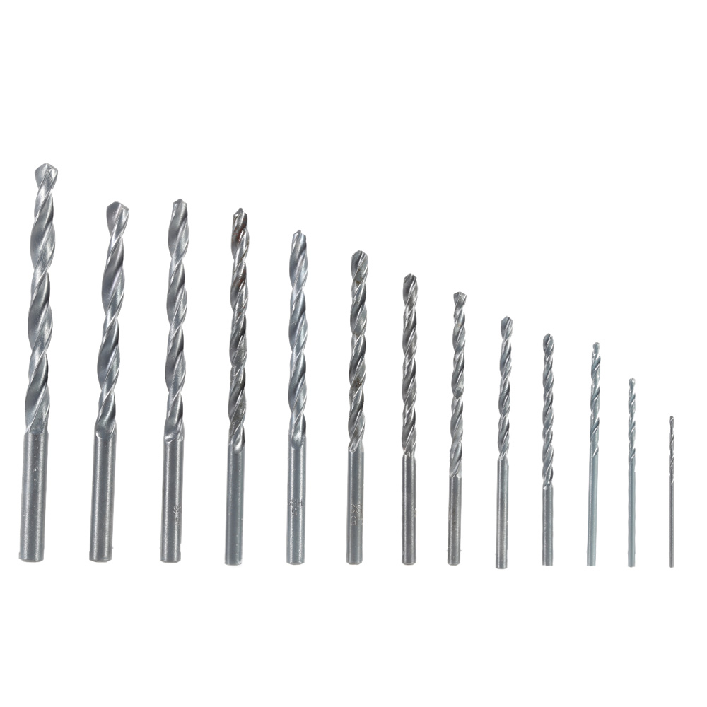 13pcs set High speed Steel Twist Drill Bit Quality Saw Set for HSS Woodworking Metric System Wood Metal Drilling Tool 1.5 6.5mm