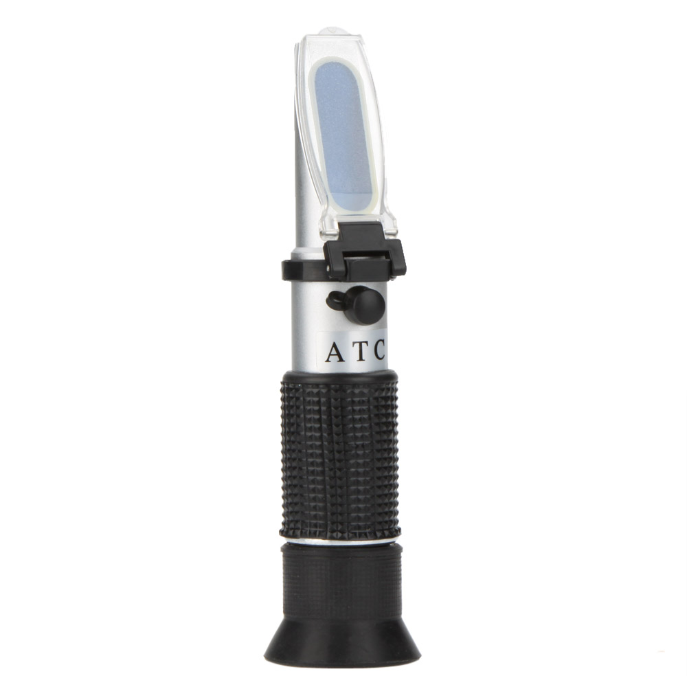 High Precision ATC Handheld Honey Sugar solutions Brix Refractometer Saccharometer Measuring 0 32 Handheld Refractometer