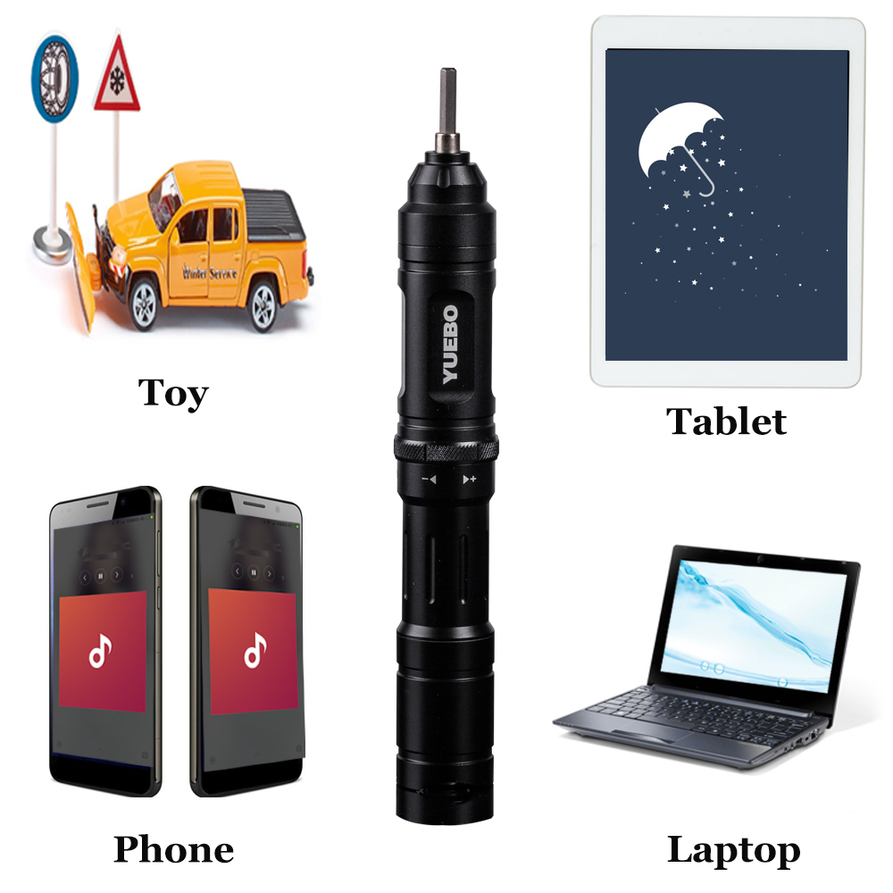 6Bits Electronic screwdriver set Mini Portable Automatic Multifunctional Cordless Torque Screwdriver Rechargeable Lithium Chager