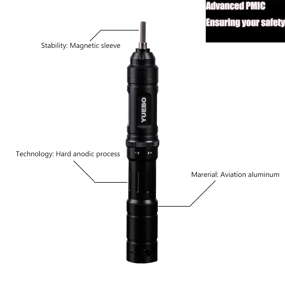 6Bits Electronic screwdriver set Mini Portable Automatic Multifunctional Cordless Torque Screwdriver Rechargeable Lithium Chager